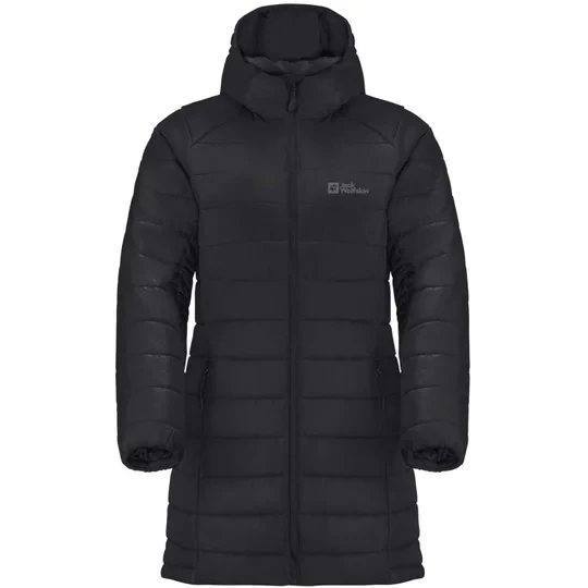 Zdjęcie produktu Jack Wolfskin Bergland INS Jkt W 1207211-6000, Damskie, Czarne, kurtki, poliester, rozmiar: S