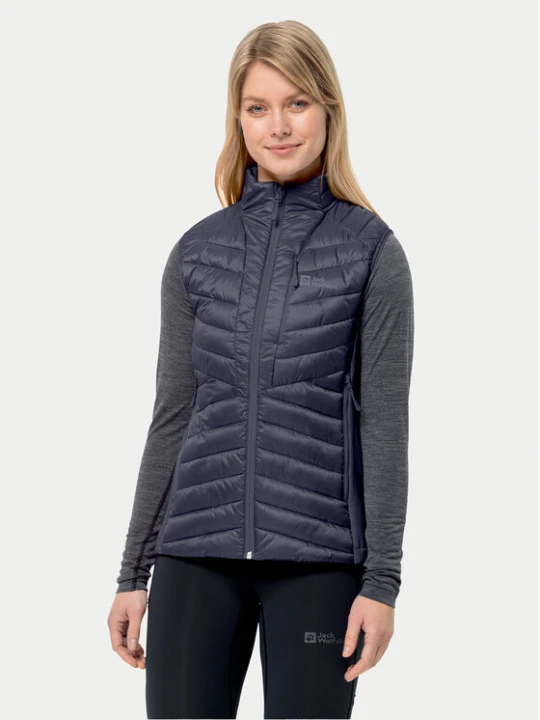 Zdjęcie produktu Jack Wolfskin Bezrękawnik Routeburn Pro Ins Vest 1207202 Szary Slim Fit