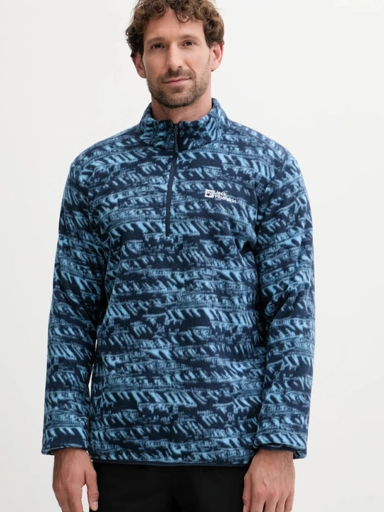 Zdjęcie produktu Jack Wolfskin bluza polarowa BIG SKY granatowy
