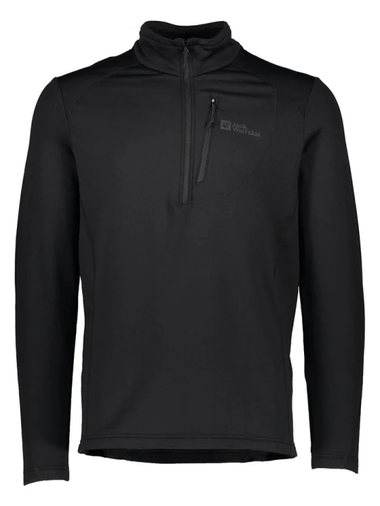 Zdjęcie produktu Jack Wolfskin Bluza polarowa "Kolbenberg" w kolorze czarnym rozmiar: M