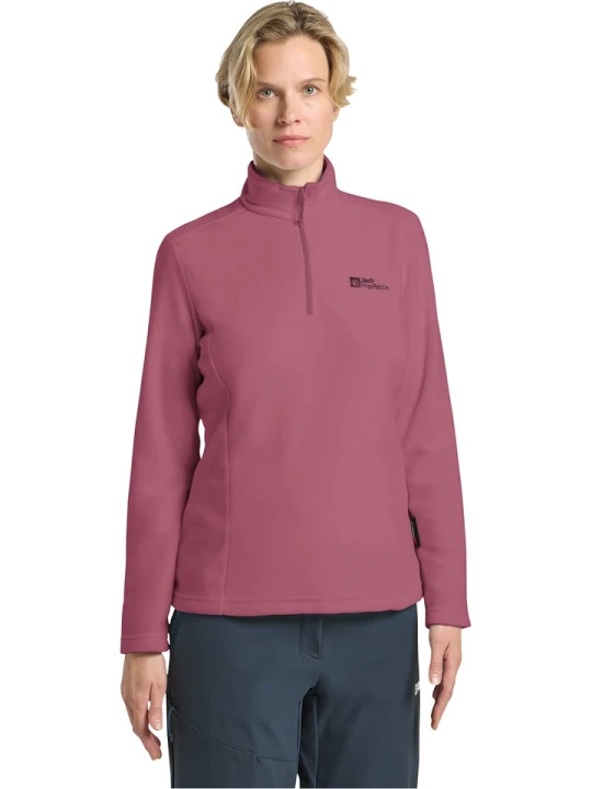 Zdjęcie produktu Jack Wolfskin Bluza polarowa "Taunus" w kolorze różowym rozmiar: S