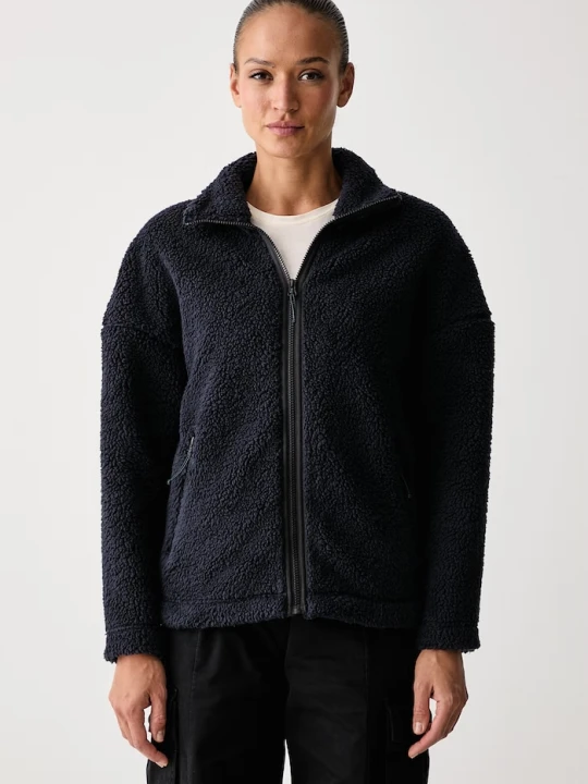 Zdjęcie produktu Jack Wolfskin bluza rozpinana damska polarowa STONE LITE granatowy