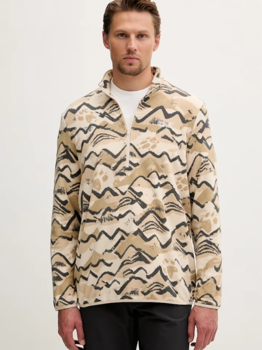 Zdjęcie produktu Jack Wolfskin bluza rozpinana męska Paw Era 100 beżowy