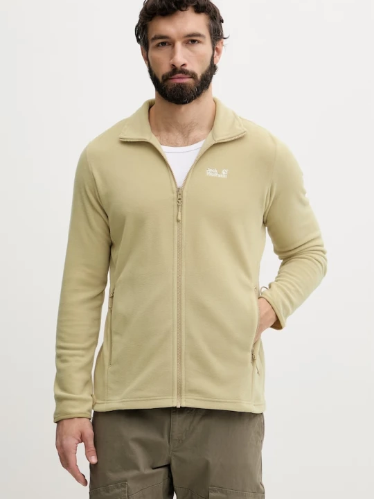 Zdjęcie produktu Jack Wolfskin bluza rozpinana męska Taunus 100 beżowy