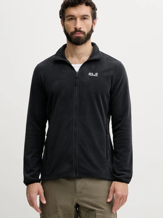 Zdjęcie produktu Jack Wolfskin bluza rozpinana męska Taunus 100 czarny