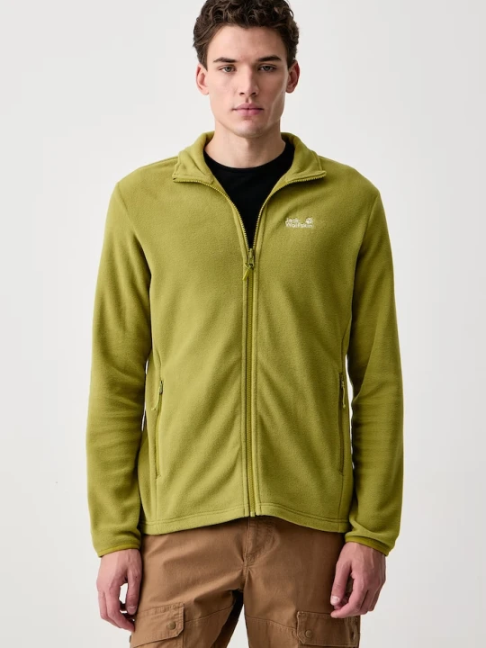 Zdjęcie produktu Jack Wolfskin bluza rozpinana męska Taunus 100 zielony