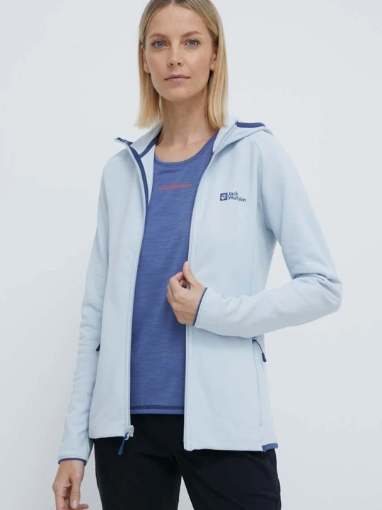 Zdjęcie produktu Jack Wolfskin bluza sportowa Baiselberg niebieski