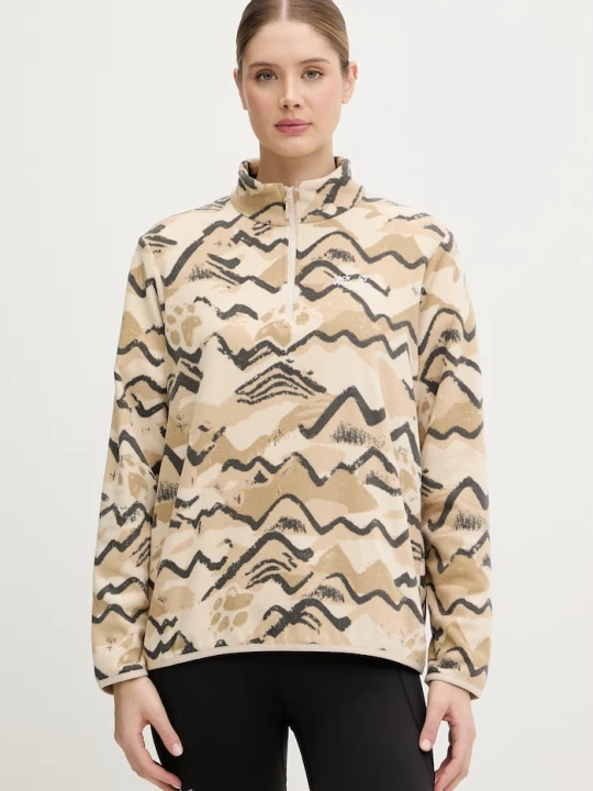 Zdjęcie produktu Jack Wolfskin bluza sportowa damska Paw Era 100 beżowy