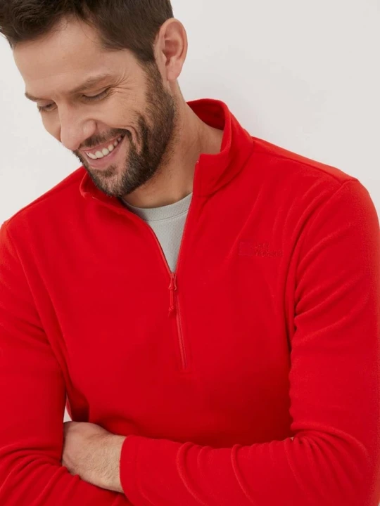 Zdjęcie produktu Jack Wolfskin bluza sportowa Taunus czerwony