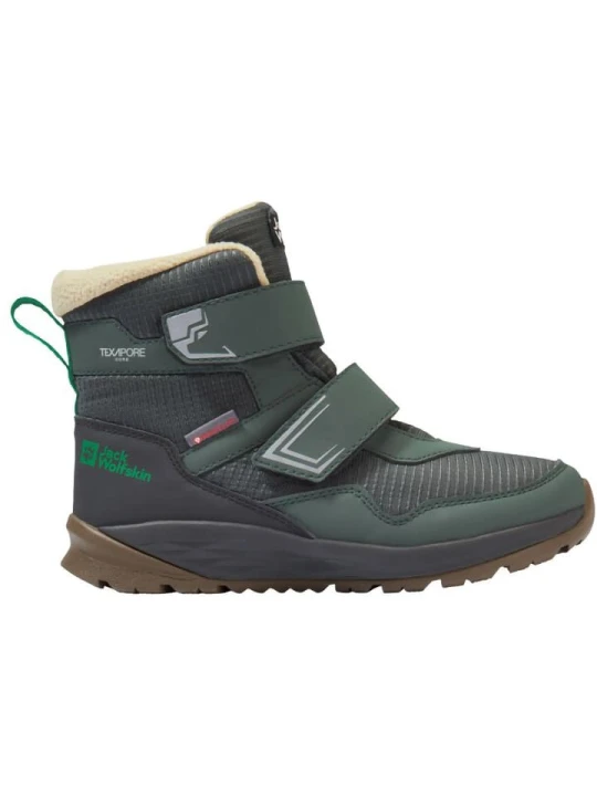 Zdjęcie produktu Jack Wolfskin Botki zimowe "Polar Bear-b" w kolorze khaki rozmiar: 27