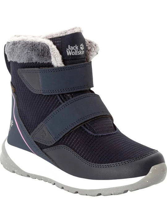 Zdjęcie produktu Jack Wolfskin Botki zimowe "Polar" w kolorze granatowym rozmiar: 32