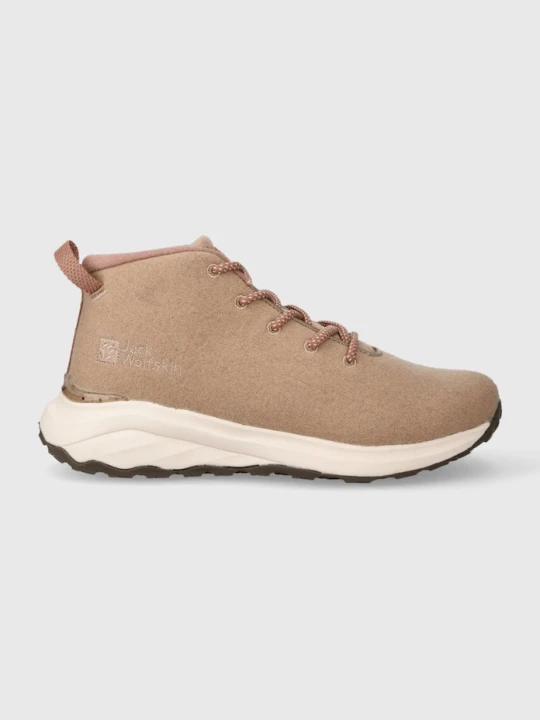 Zdjęcie produktu Jack Wolfskin buty Campfire Wool Mid brązowy