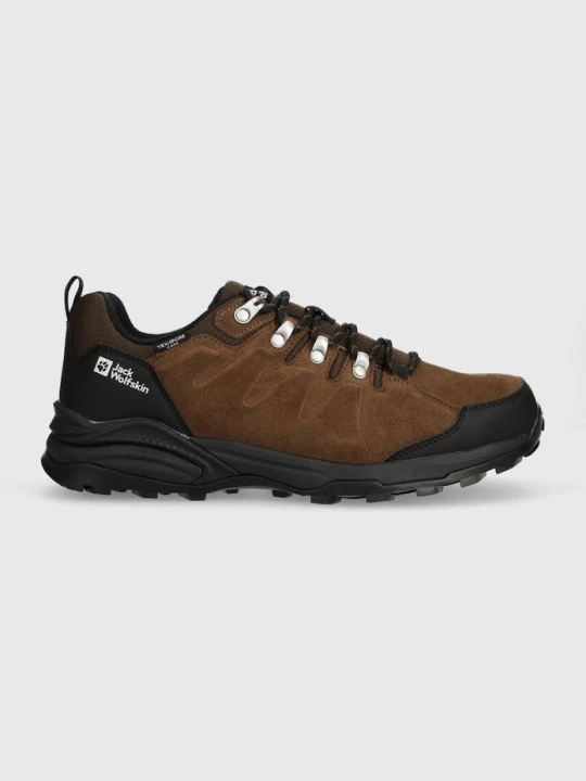 Zdjęcie produktu Jack Wolfskin buty Refugio Texapore Low brązowy