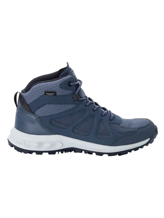 Zdjęcie produktu Jack Wolfskin Buty turystyczne "Woodland 2" w kolorze niebieskim rozmiar: 41