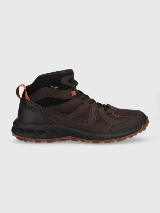 Zdjęcie produktu Jack Wolfskin buty Woodland 2 Texapore Mid brązowy