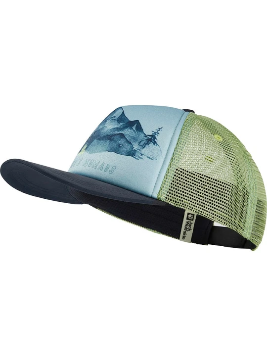 Zdjęcie produktu Jack Wolfskin Czapka "Animal" w kolorze błękitno-zielonym rozmiar: onesize