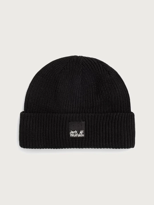Zdjęcie produktu Jack Wolfskin czapka PERGAMON BEANIE czarny