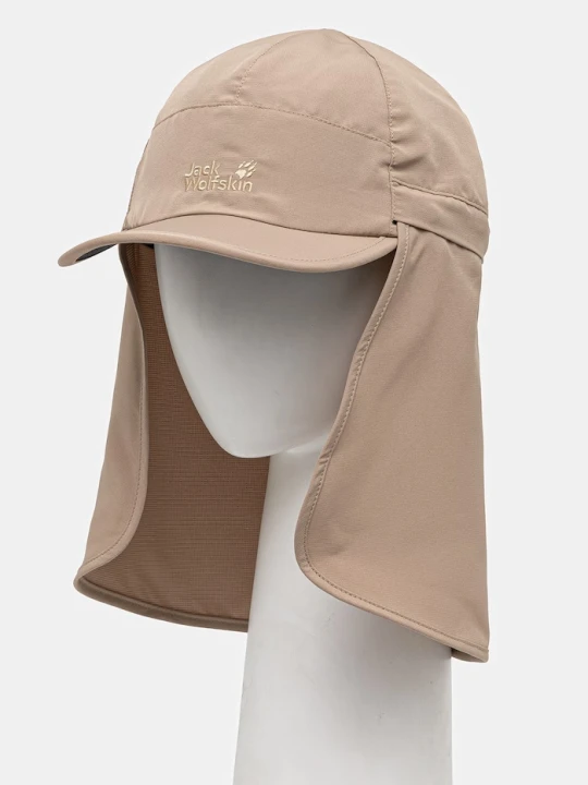 Zdjęcie produktu Jack Wolfskin czapka z daszkiem Canyon brązowy