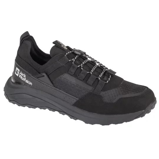 Zdjęcie produktu Jack Wolfskin Dromoventure Athletic Low M 4057011-6000, Męskie, Czarne, buty sneakers, tkanina, rozmiar: 40