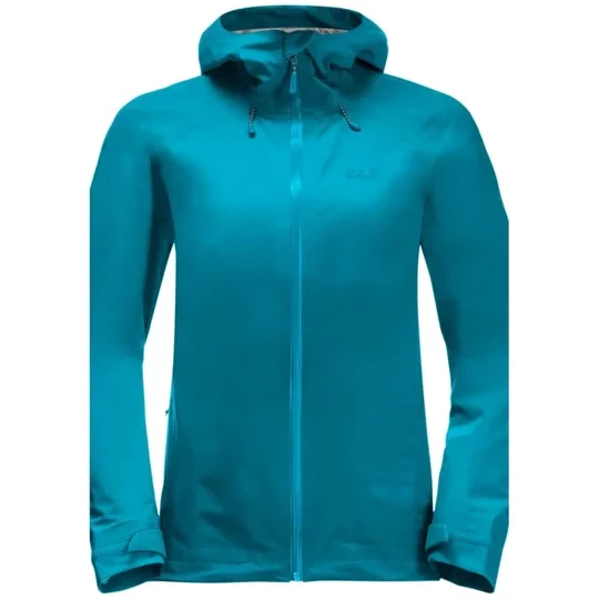 Zdjęcie produktu Jack Wolfskin Highest Peak 3l Jkt W 1115121-1395, Damskie, Niebieskie, kurtki, poliester, rozmiar: L