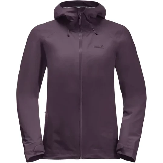 Zdjęcie produktu Jack Wolfskin Highest Peak 3l Jkt W 1115121-2042, Damskie, Fioletowe, kurtki, poliester, rozmiar: L