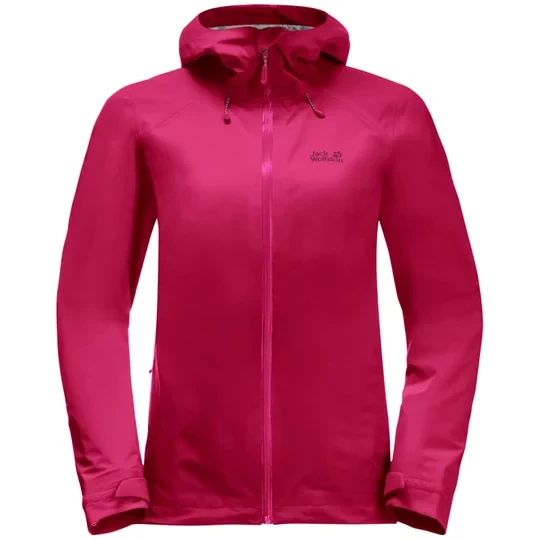 Zdjęcie produktu Jack Wolfskin Highest Peak 3l Jkt W 1115121-2160, Damskie, Różowe, kurtki, poliester, rozmiar: L