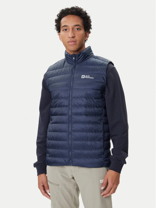 Zdjęcie produktu Jack Wolfskin Kamizelka Pilvi 1207711 Granatowy Regular Fit