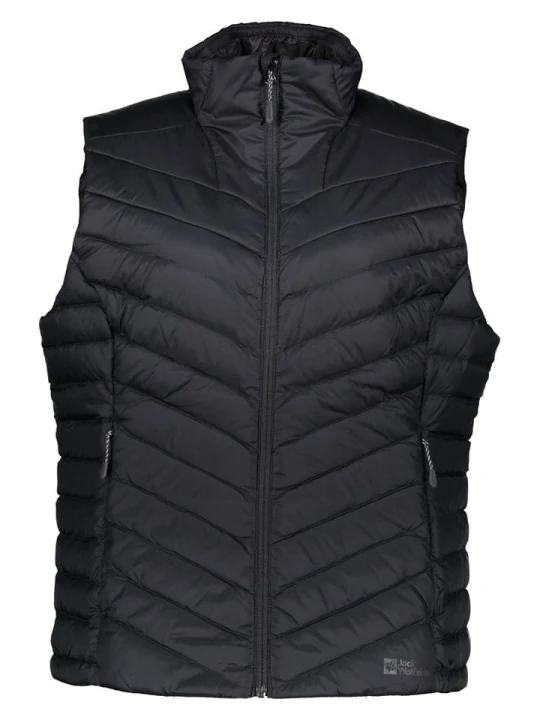 Zdjęcie produktu Jack Wolfskin Kamizelka puchowa "Passamani" w kolorze czarnym rozmiar: XXL