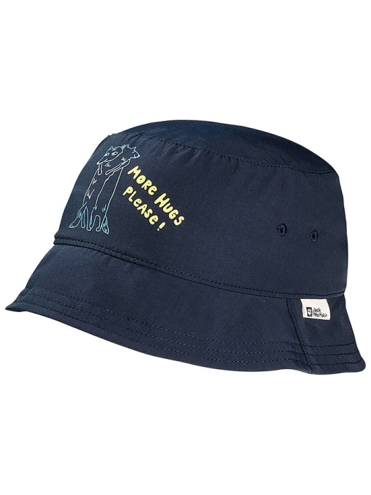 Zdjęcie produktu Jack Wolfskin Kapelusz "At Home" w kolorze granatowym rozmiar: S