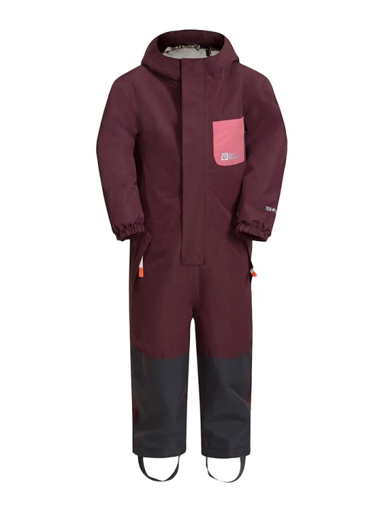 Zdjęcie produktu Jack Wolfskin Kombinezon zimowy "Gleely" w kolorze czerwonym rozmiar: 140