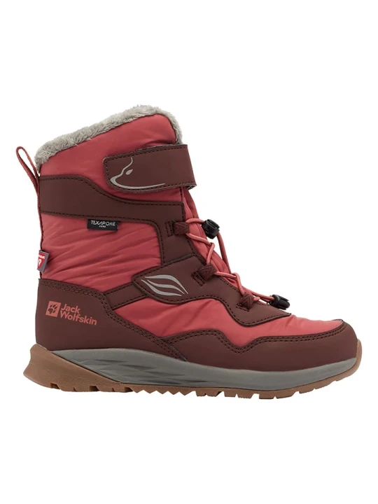 Zdjęcie produktu Jack Wolfskin Kozaki zimowe "Polar Bear" w kolorze bordowo-różowym rozmiar: 30