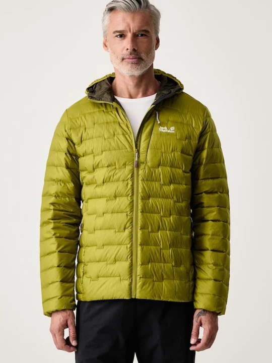 Zdjęcie produktu Jack Wolfskin krótka kurtka męska Passamani Down zielony