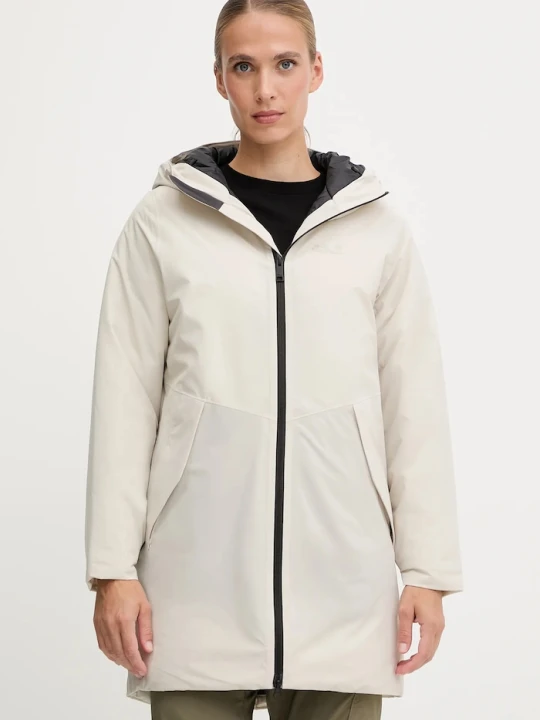 Zdjęcie produktu Jack Wolfskin kurtka FROST HAVEN beżowy