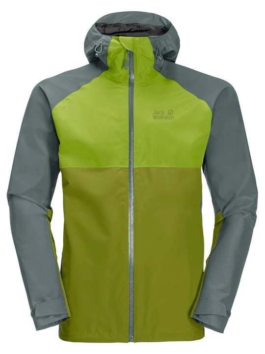 Zdjęcie produktu Jack Wolfskin Kurtka funkcyjna "Mount Isa" w kolorze zielono-szarym rozmiar: XL