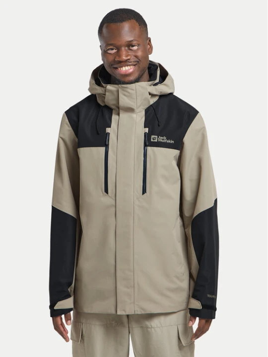 Zdjęcie produktu Jack Wolfskin Kurtka outdoor Jasper 2l 1108373 Szary Regular Fit