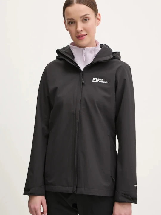 Zdjęcie produktu Jack Wolfskin kurtka trekkingowa damska Trailtime 2L czarny