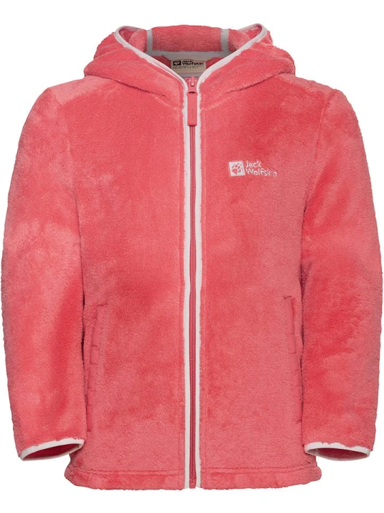 Zdjęcie produktu Jack Wolfskin Kurtka polarowa "Nepali" w kolorze różowym rozmiar: 164