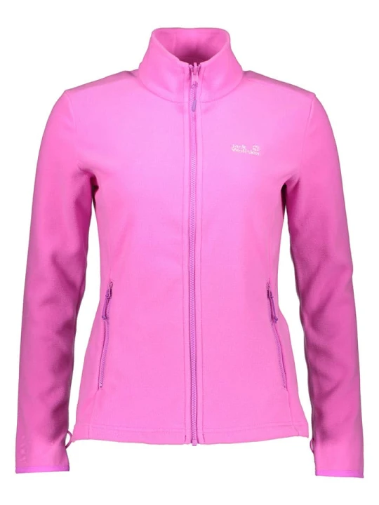 Zdjęcie produktu Jack Wolfskin Kurtka polarowa "Taunus" w kolorze różowym rozmiar: M