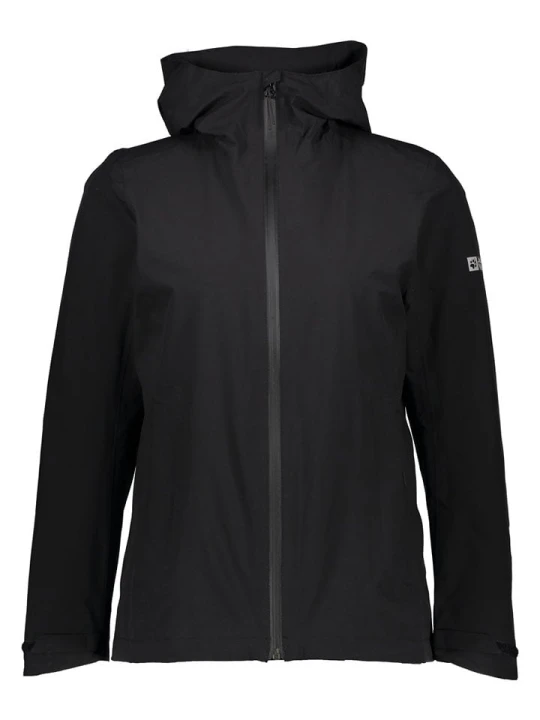 Zdjęcie produktu Jack Wolfskin Kurtka przeciwdeszczowa "Pack & Go" w kolorze czarnym rozmiar: XS