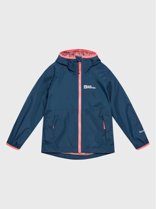 Zdjęcie produktu Jack Wolfskin Kurtka przeciwdeszczowa Rainy Days 1604816 M Granatowy Regular Fit