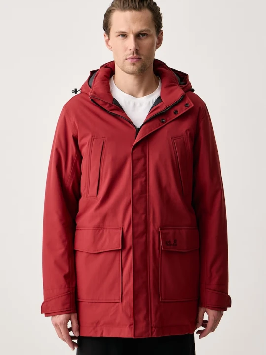 Zdjęcie produktu Jack Wolfskin kurtka przejściowa męska CANYON SHIELD pomarańczowy