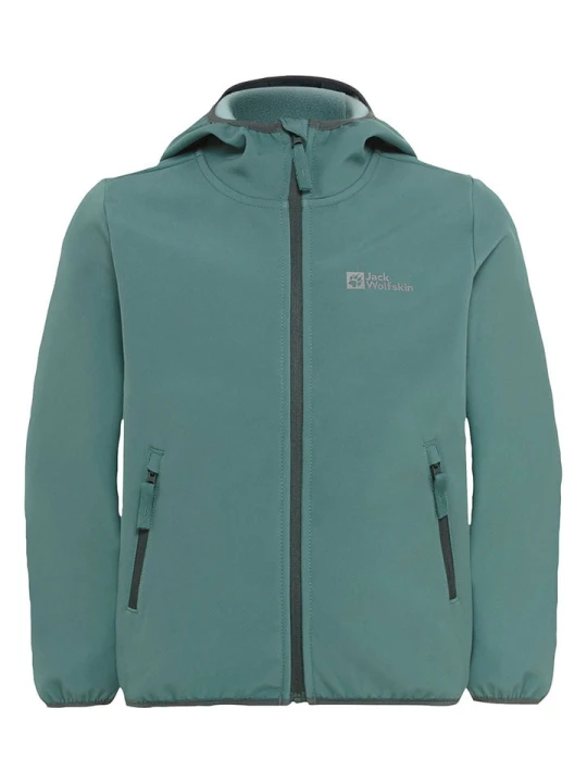 Zdjęcie produktu Jack Wolfskin Kurtka przejściowa w kolorze ciemnoturkusowym rozmiar: 140