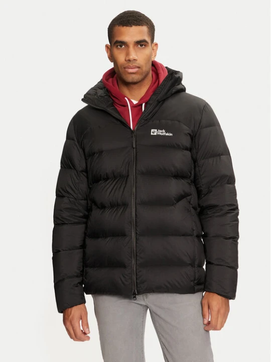 Zdjęcie produktu Jack Wolfskin Kurtka puchowa Nebelhorn A61827 Czarny Regular Fit