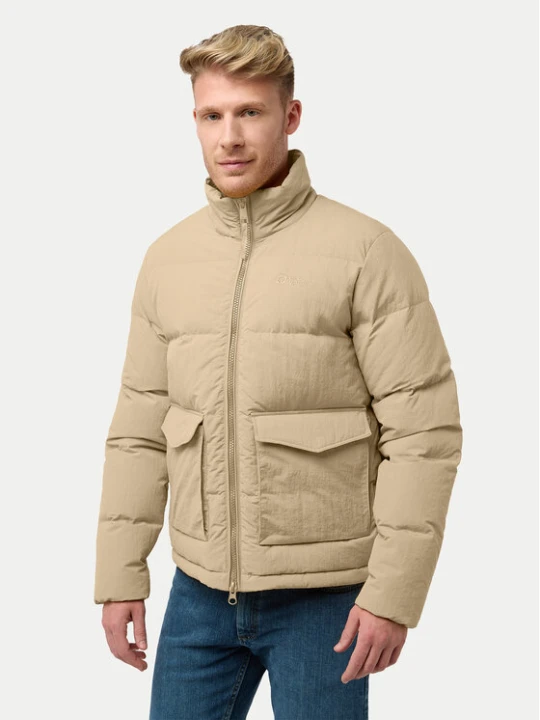 Zdjęcie produktu Jack Wolfskin Kurtka puchowa Nordlicht A60040 Beżowy Regular Fit