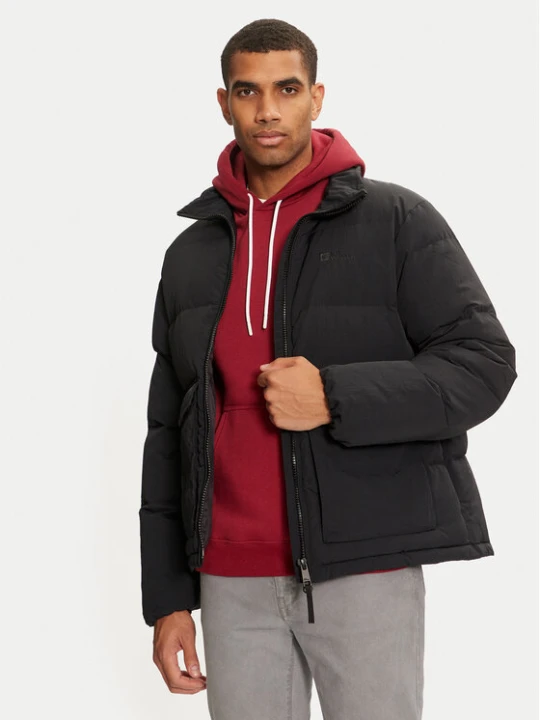 Zdjęcie produktu Jack Wolfskin Kurtka puchowa Nordlicht A60040 Czarny Regular Fit