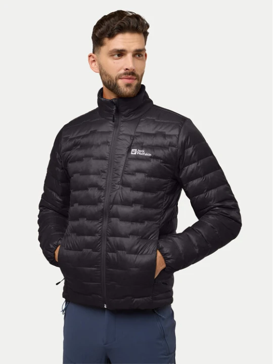 Zdjęcie produktu Jack Wolfskin Kurtka puchowa Passamani A61836 Czarny Regular Fit