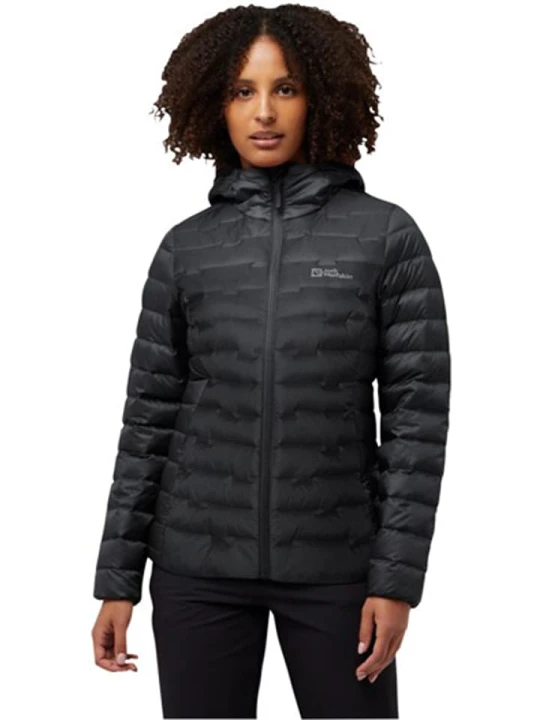 Zdjęcie produktu Jack Wolfskin Kurtka puchowa "Passamani" w kolorze czarnym rozmiar: M