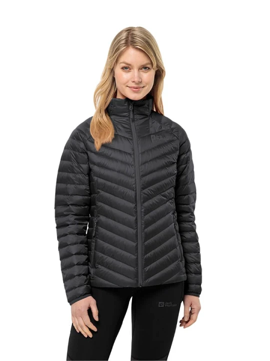 Zdjęcie produktu Jack Wolfskin Kurtka puchowa "Passamani" w kolorze czarnym rozmiar: M