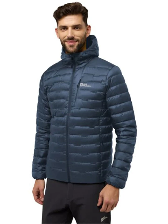 Zdjęcie produktu Jack Wolfskin Kurtka puchowa "Passamani" w kolorze granatowym rozmiar: S