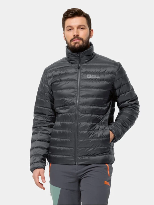 Zdjęcie produktu Jack Wolfskin Kurtka puchowa Pilvi Down Jkt 1207701 Czarny Regular Fit